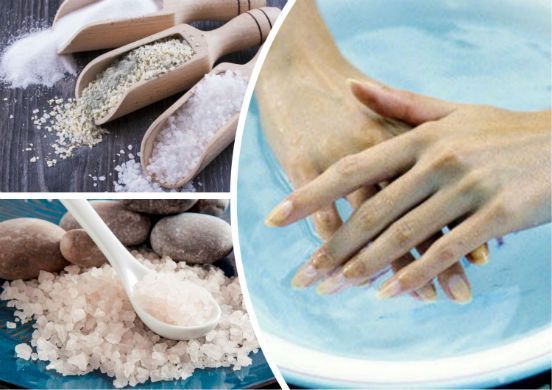 Ванночка для рук с морской солью. Ванночки с морской солью. Солевые ванны. Ванночки для ногтей с морской солью. Солевые ванны для рук.
